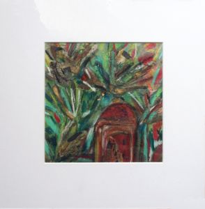 Garden of palms Sylvia Sandwith<br /><br />SOLD