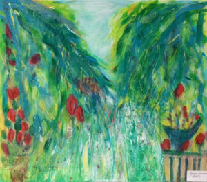 Green Summer Sylvia Sandwith<br /><br />SOLD