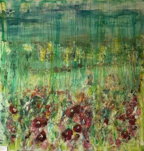 Rain in the Meadow Sylvia Sandwith &pound;395<br /><br />SOLD