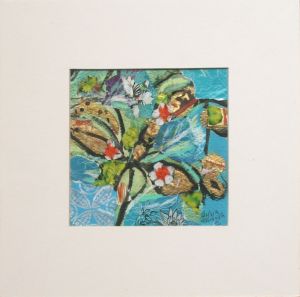 Turquoise fantasy Sylvia Sandwith<br /><br />SOLD