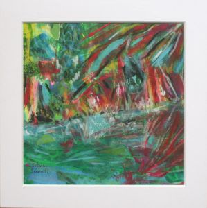 Tropical splash Sylvia Sandwith<br /><br />SOLD